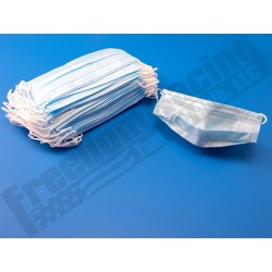 Disposable Procedural/Surgical Style Three Layer Face Mask for Automotive Industry - 50 Pack